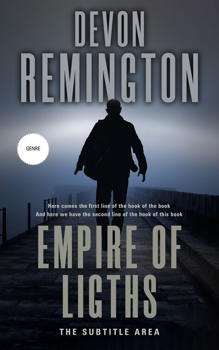 2D view of Charade #8651 - Premade Mystery & Thriller & Suspense Book Cover