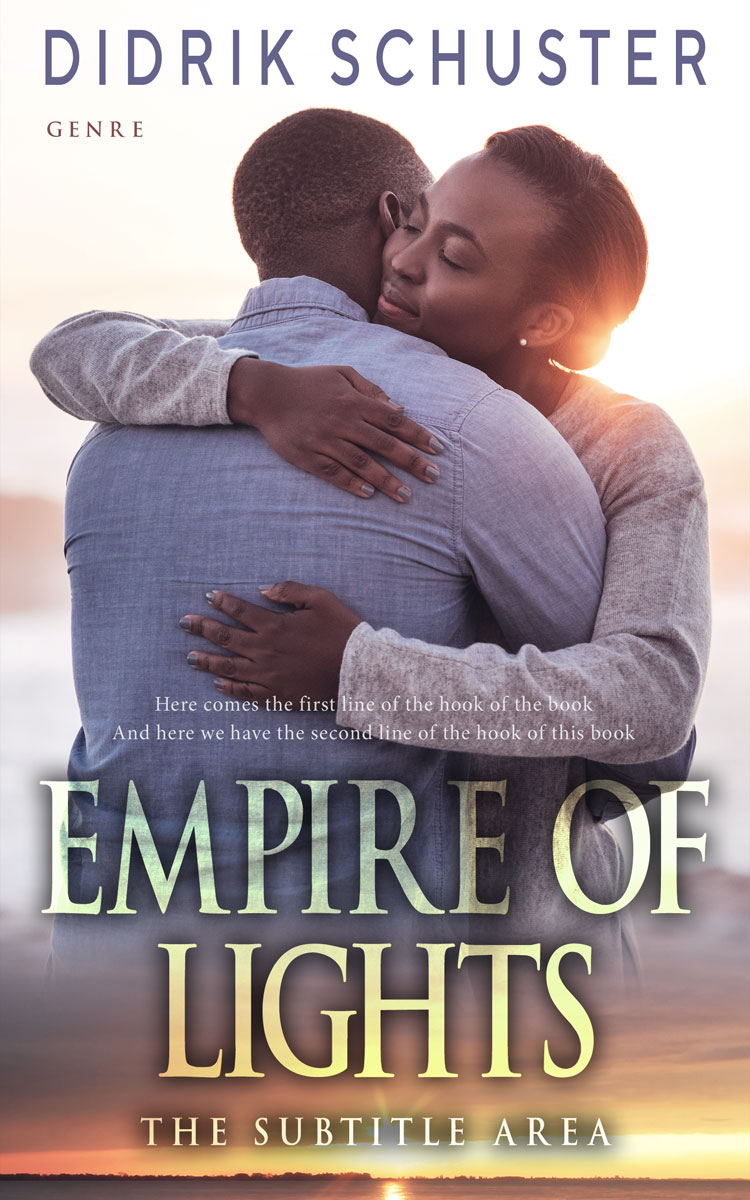 2D view of Falcon #8673 - Premade Romance Book Cover