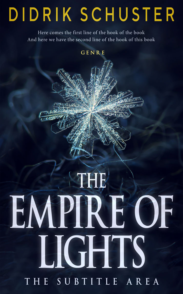 2D view of Ebony #8674 - Premade Religion & Spirituality Book Cover