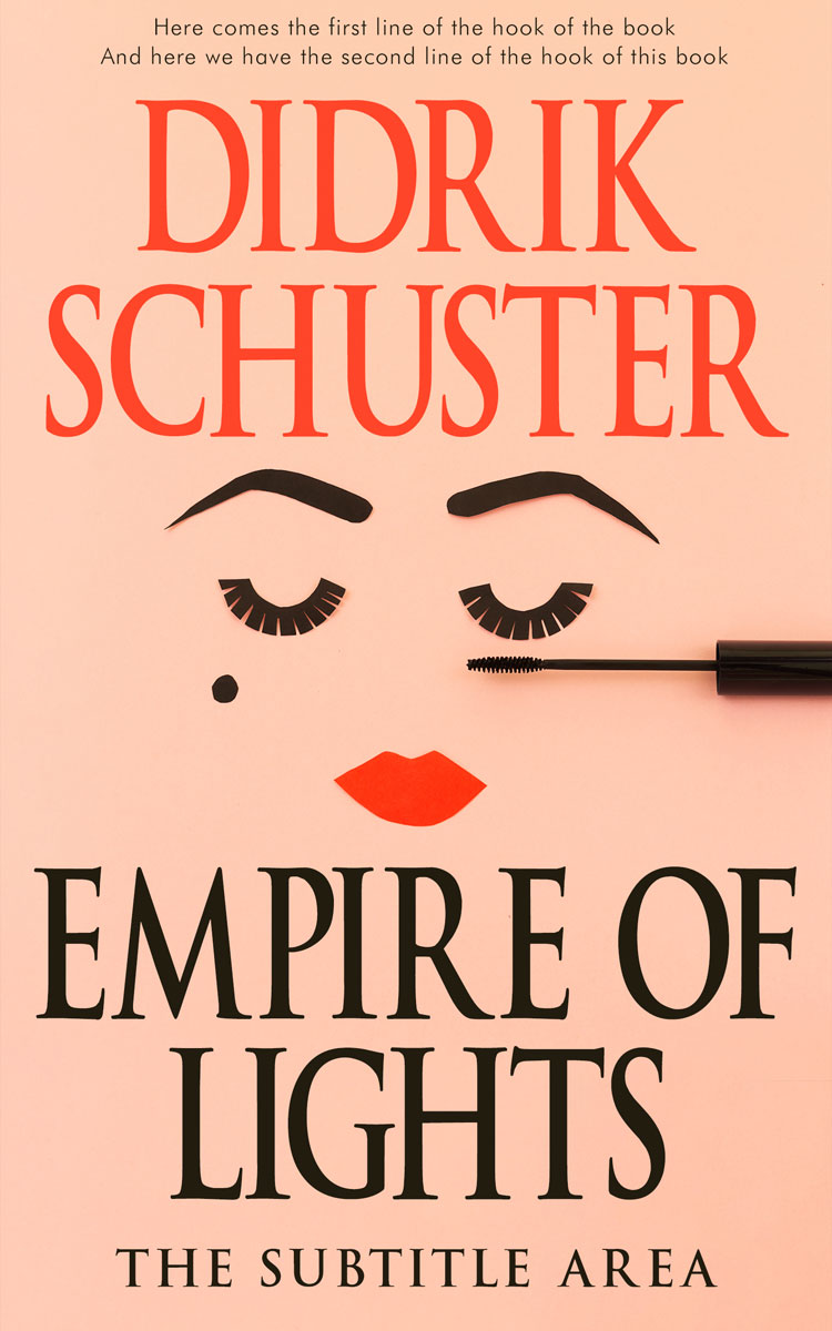 2D view of Apricot Peach #8677 - Premade Chick Lit Book Cover