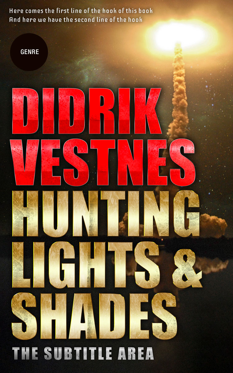 2D view of Apricot #8701 - Premade Science Fiction Book Cover