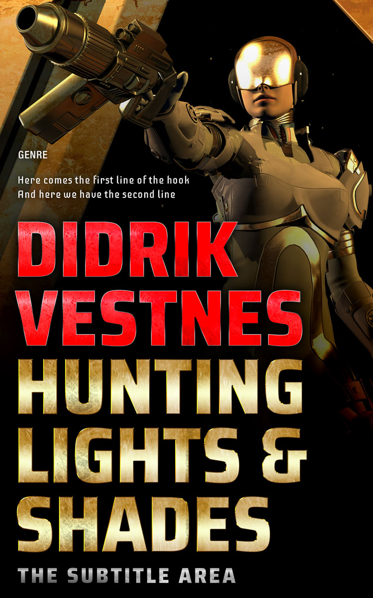 2D view of Eternity #8703 - Premade Science Fiction Book Cover