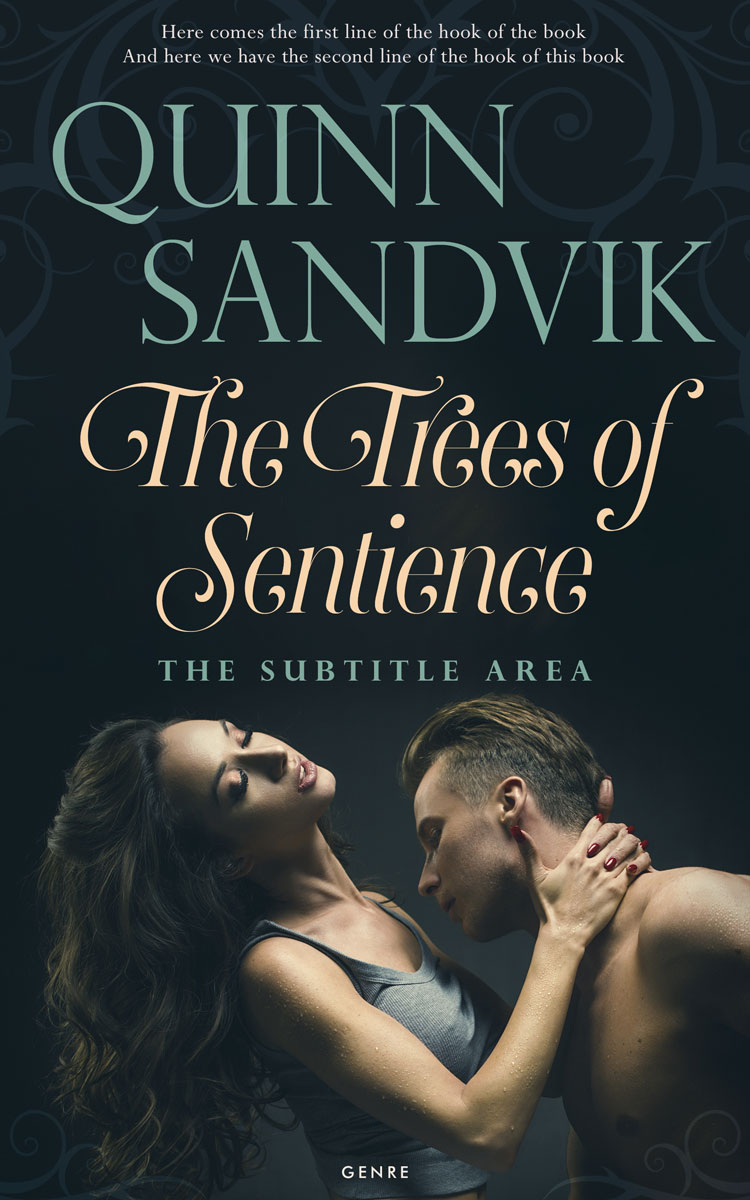 2D view of Shark #8767 - Premade Erotica Book Cover