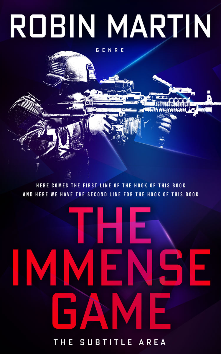 2D view of Black Rock #8782 - Premade Mystery & Thriller & Suspense Book Cover