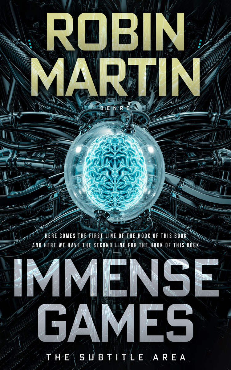 2D view of Green Spring #8794 - Premade Apocalyptica Book Cover