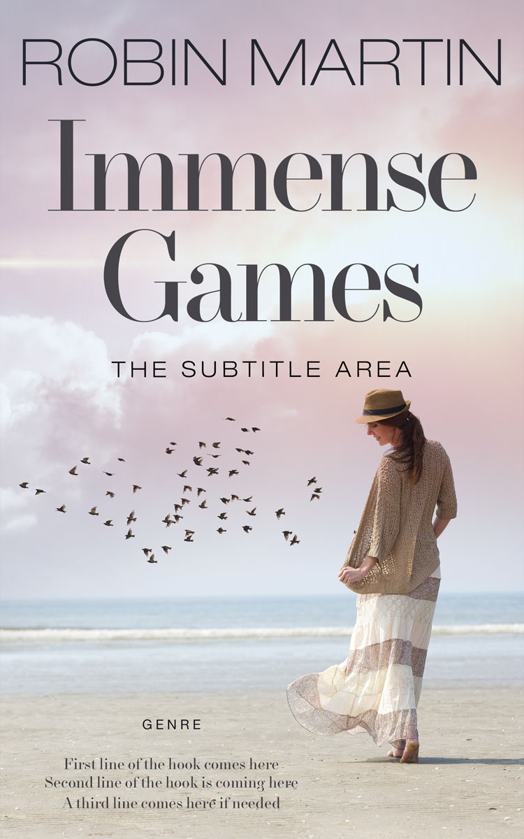 2D view of Premade Romance Book Cover - Swiss Coffee