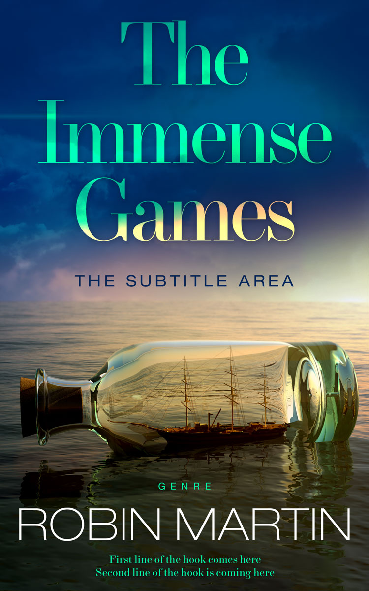 2D view of Cello #8830 - Premade Travel Book Cover