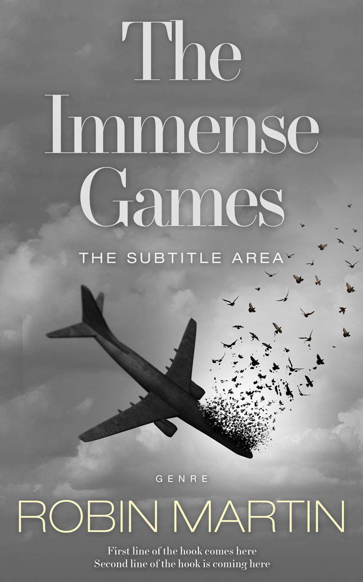 2D view of Premade Mystery & Thriller & Suspense Book Cover - Boulder