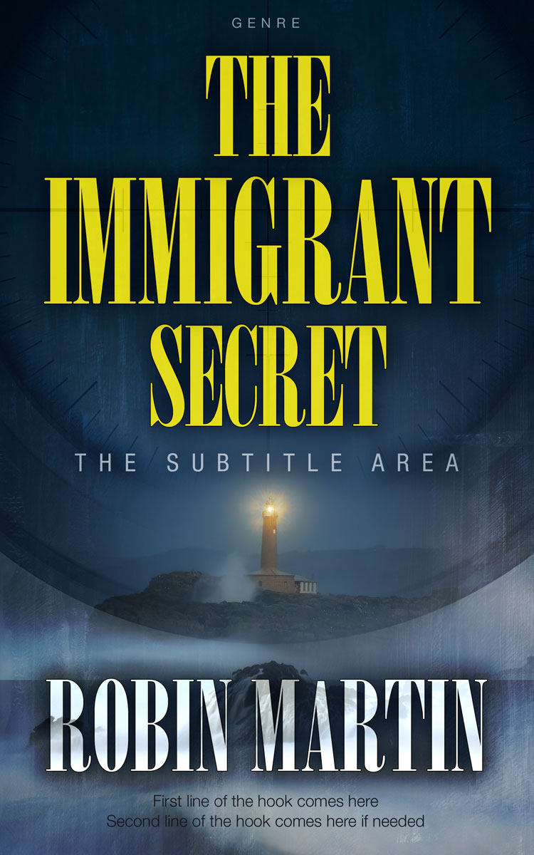 2D view of Big Stone #8846 - Premade Mystery & Thriller & Suspense Book Cover