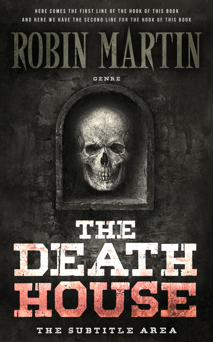 2D view of Tuatara #8854 - Premade Horror Book Cover