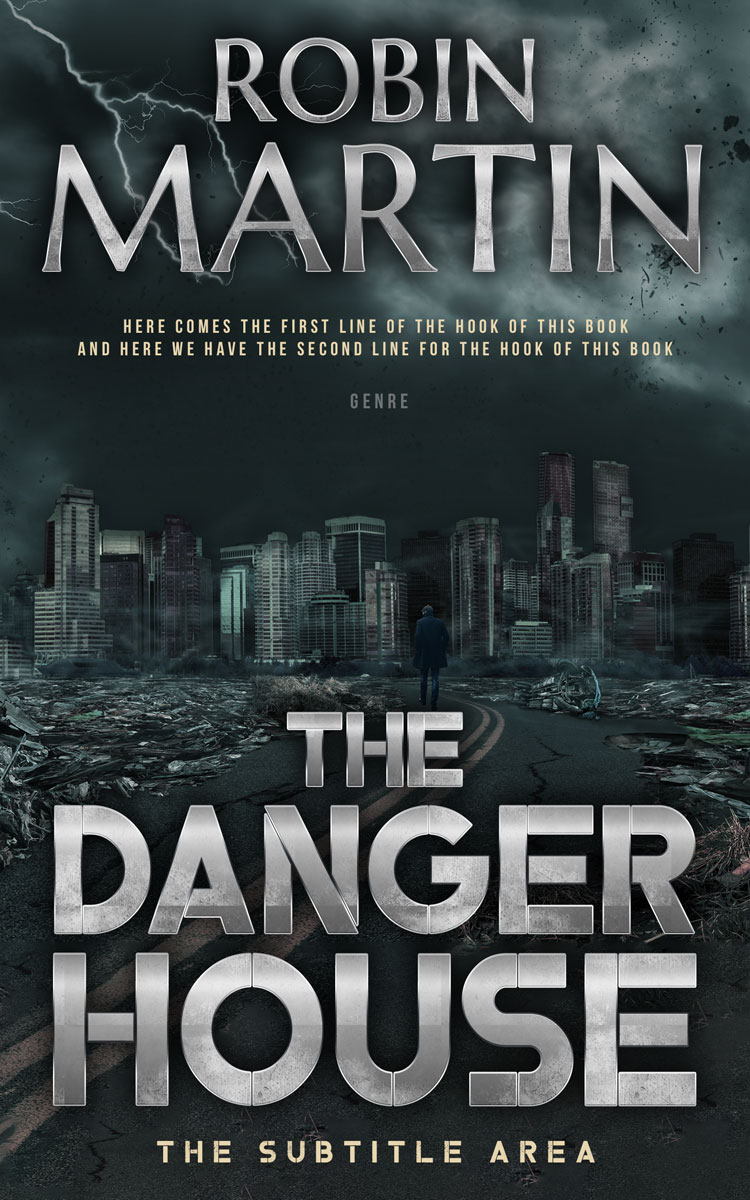 2D view of Outer Space #8875 - Premade Apocalyptica Book Cover