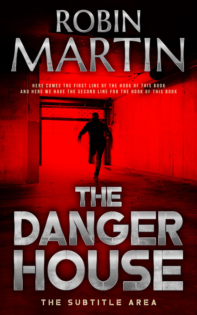 2D view of Punch #8876 - Premade Mystery & Thriller & Suspense Book Cover