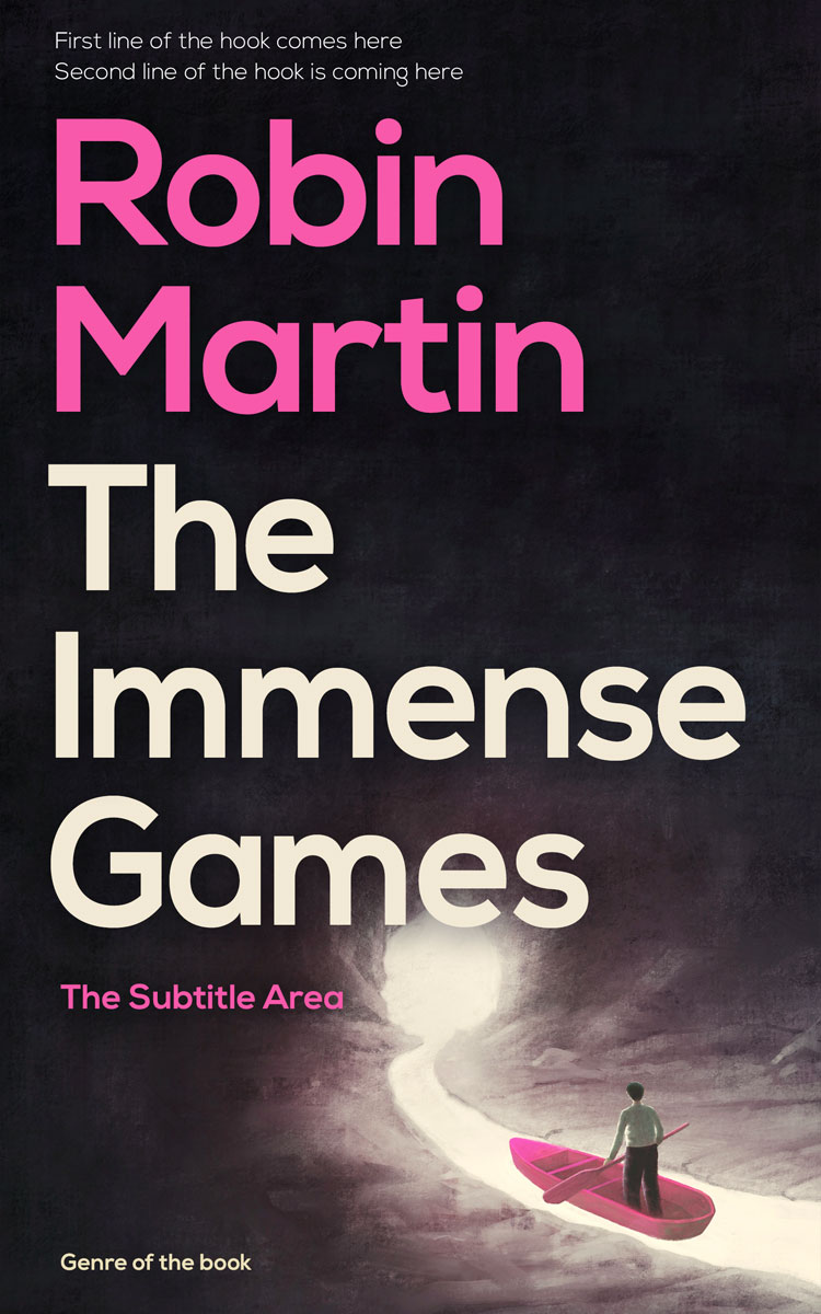 2D view of Premade Fantasy Book Cover - Blossom