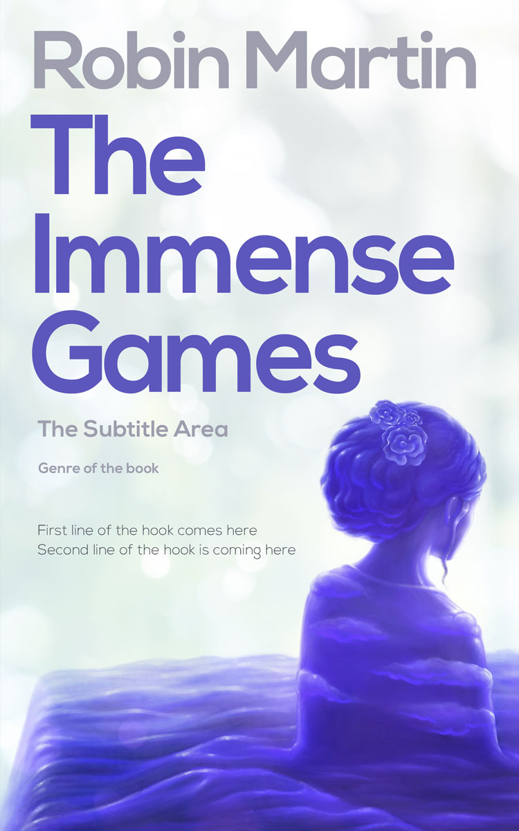 2D view of Mystic #8910 - Premade Fantasy Book Cover