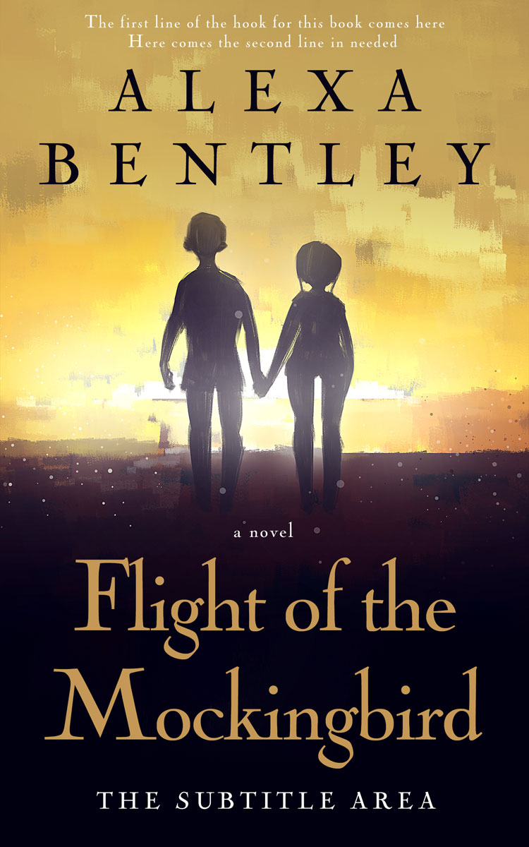 2D view of Tacha #8934 - Premade Romance Book Cover