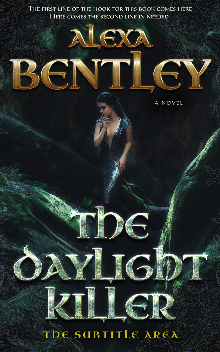 2D view of Premade Fantasy Book Cover - Woodsmoke