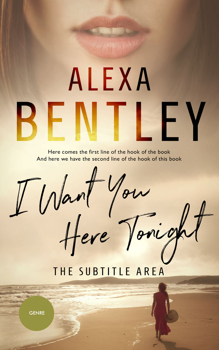 2D view of Premade Romance Book Cover - Sorrell Brown