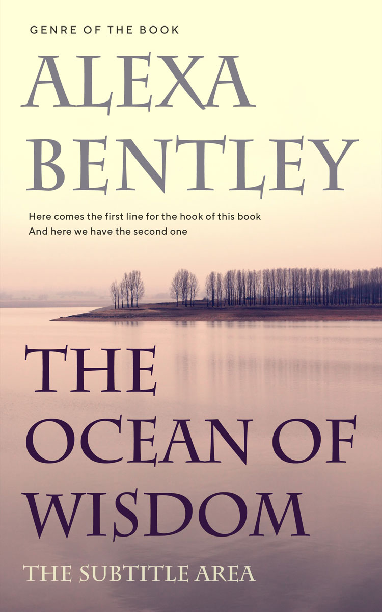 2D view of Stark White #9072 - Premade Abstract Book Cover