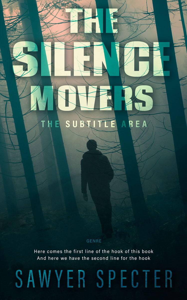 2D view of Gable Green #9106 - Premade Mystery & Thriller & Suspense Book Cover