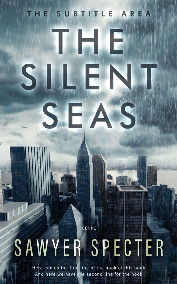 2D view of Oxford Blue #9112 - Premade Mystery & Thriller & Suspense Book Cover