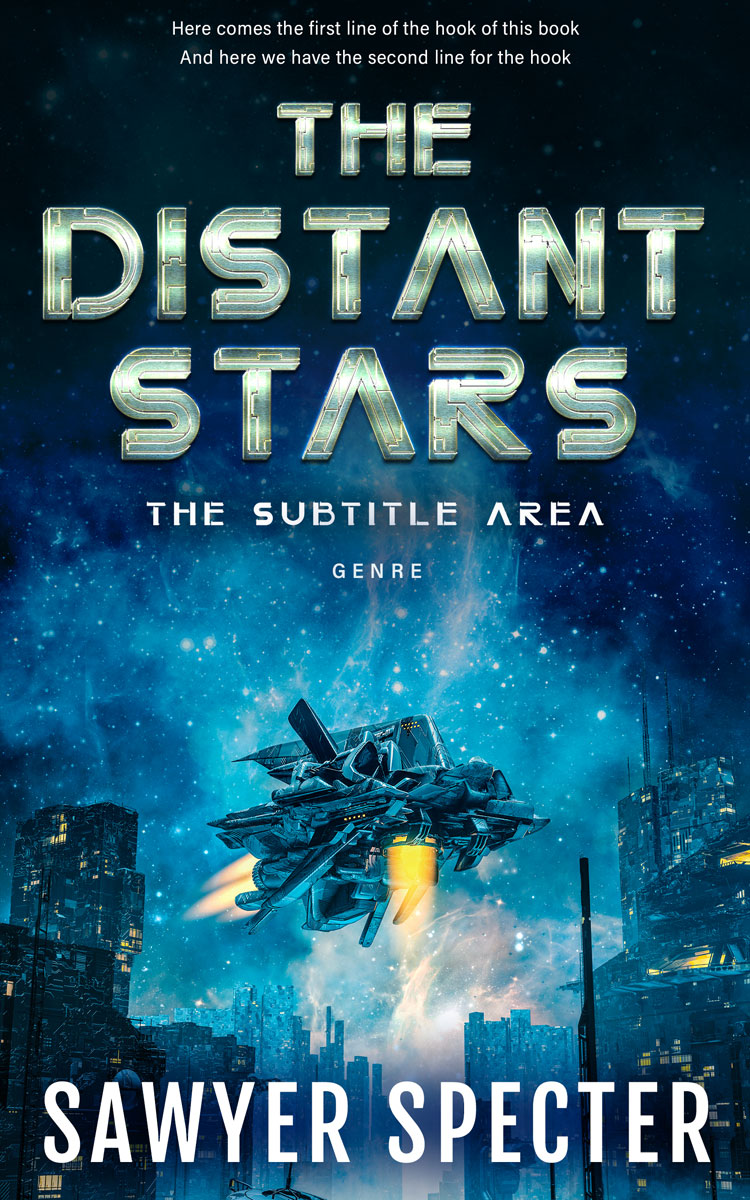 2D view of Tiber #9136 - Premade Science Fiction Book Cover | BookCoverZone