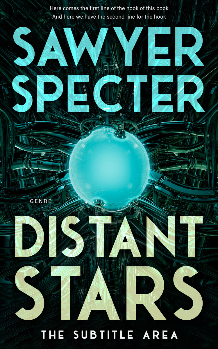 2D view of Sprout #9147 - Premade Science Fiction Book Cover