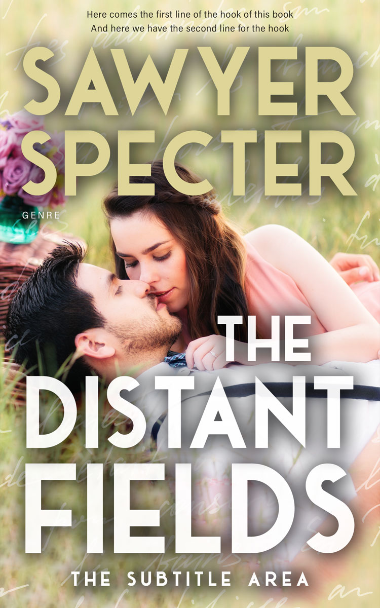 2D view of Indian Khaki #9173 - Premade Romance Book Cover