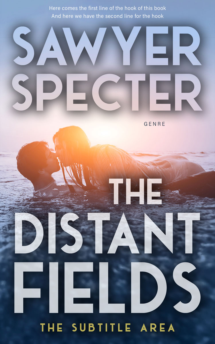 2D view of Premade Erotica Book Cover - Gray Suit