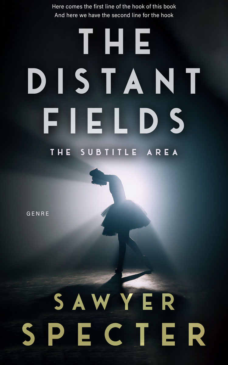 2D view of Premade Teen & Young Adult Book Cover - Bunker