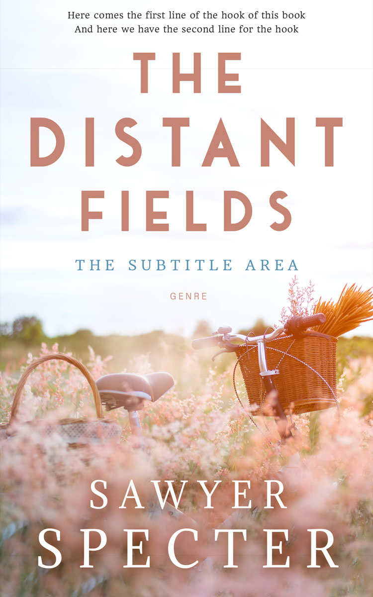 2D view of Oriental Pink #9184 - Premade Romance Book Cover