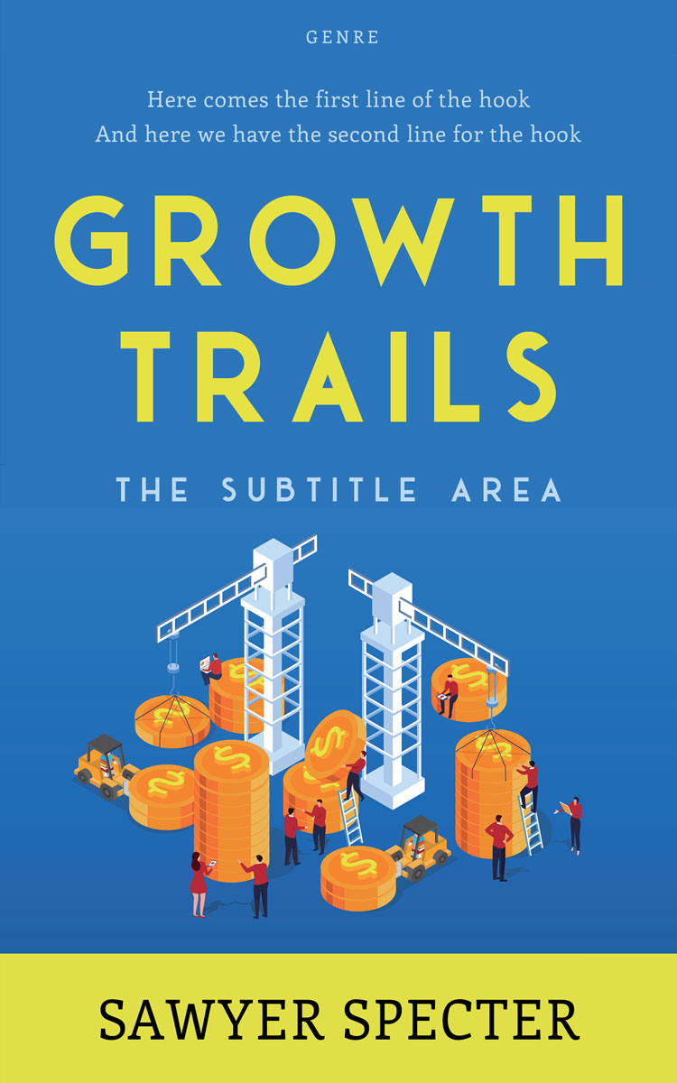 2D view of Premade Business Book Cover - Mariner