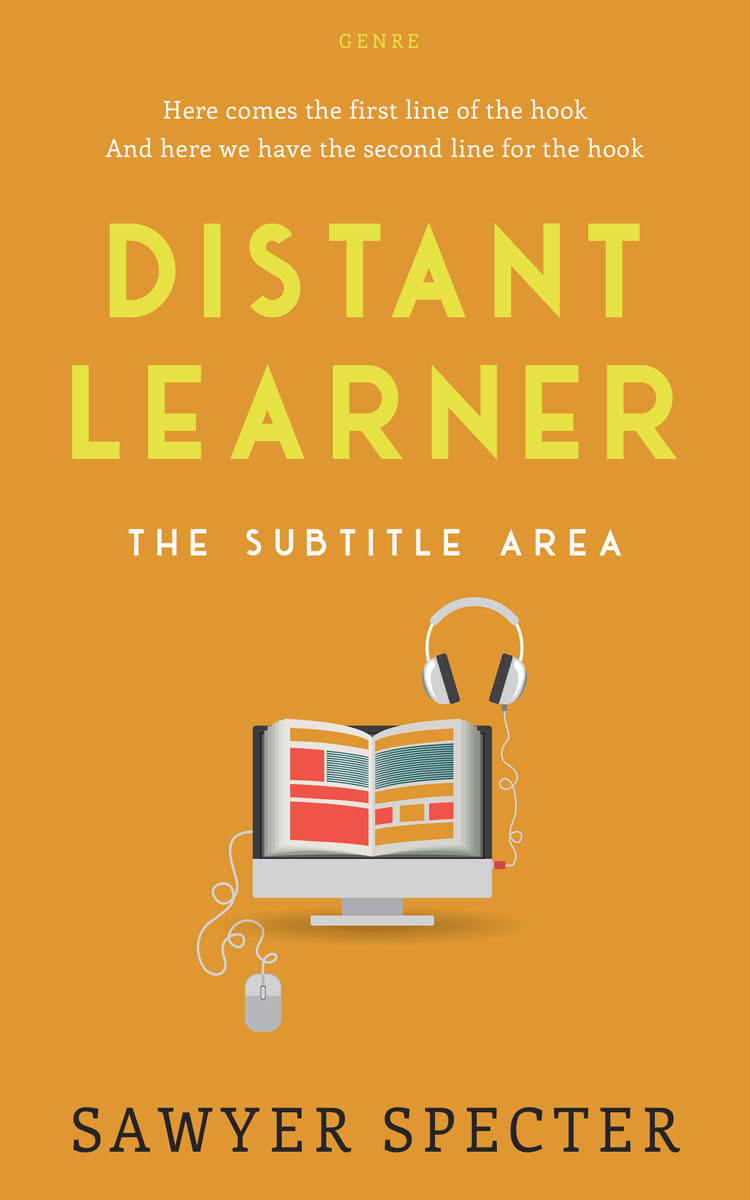 2D view of Fire Bush #9208 - Premade Business Book Cover