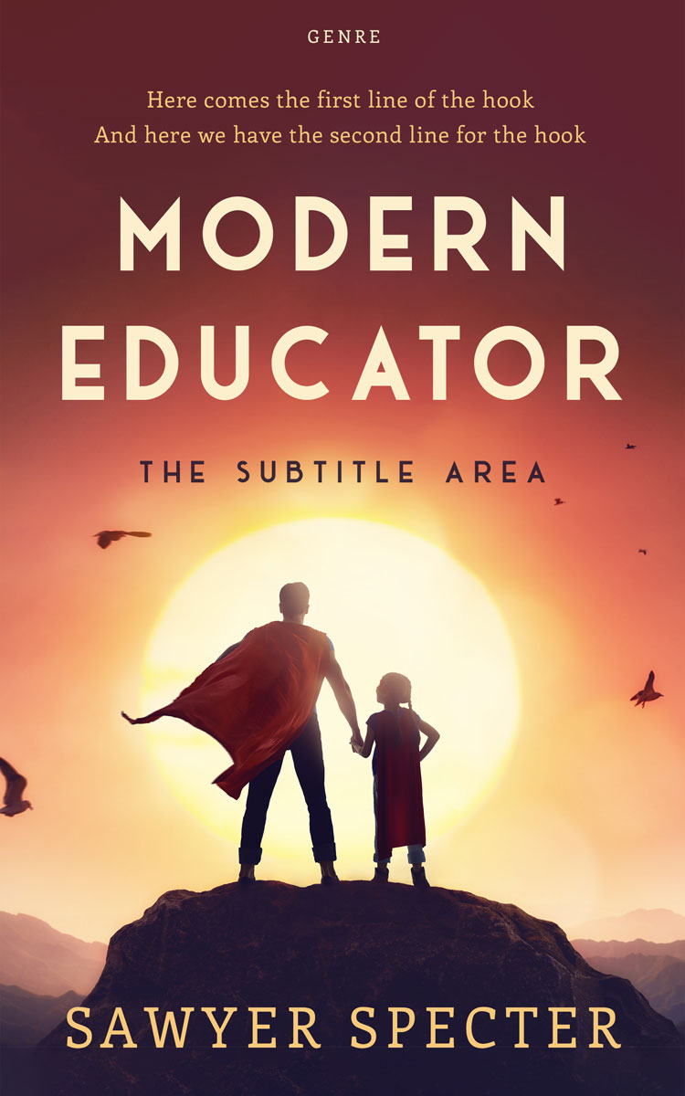 2D view of Buccaneer #9212 - Premade Family & Parenting Book Cover