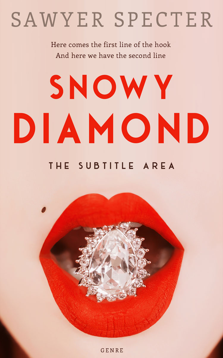 2D view of Almond #9220 - Premade Erotica Book Cover