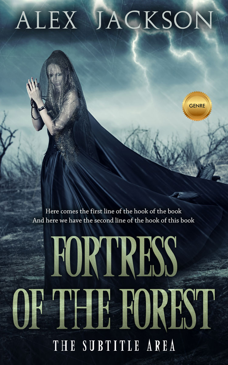 2D view of Mirage #9240 - Premade Mystery & Thriller & Suspense Book Cover