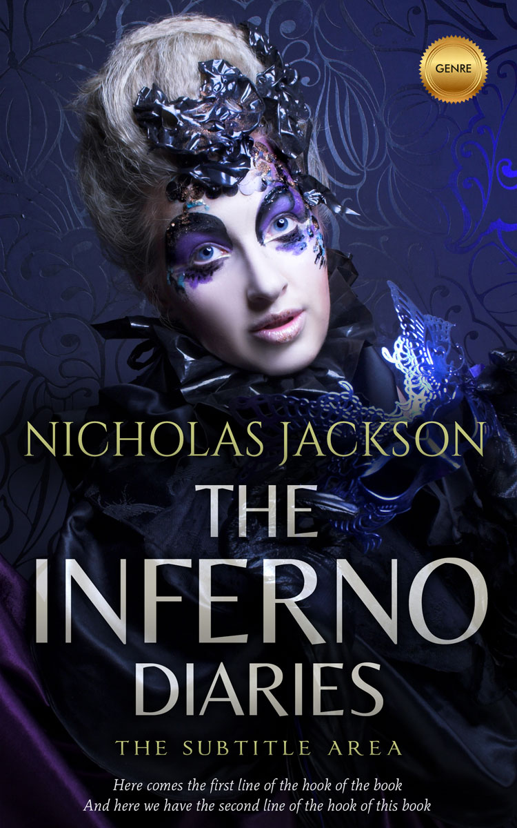 2D view of Mirage #9258 - Premade Fantasy Book Cover