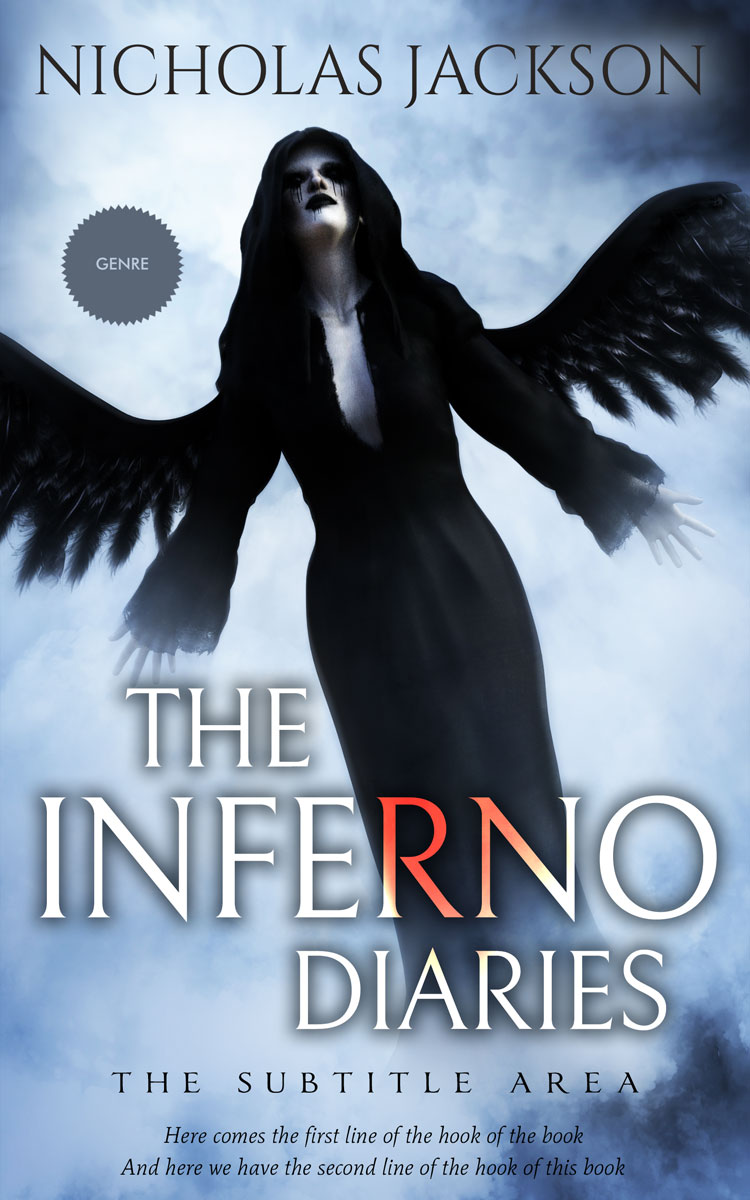 2D view of Pigeon Post #9262 - Premade Horror Book Cover