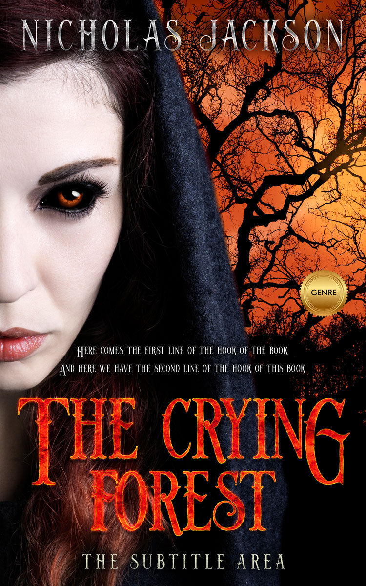 2D view of Gondola #9287 - Premade Horror Book Cover