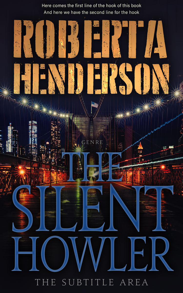 2D view of Tussock #9308 - Premade Mystery & Thriller & Suspense Book Cover