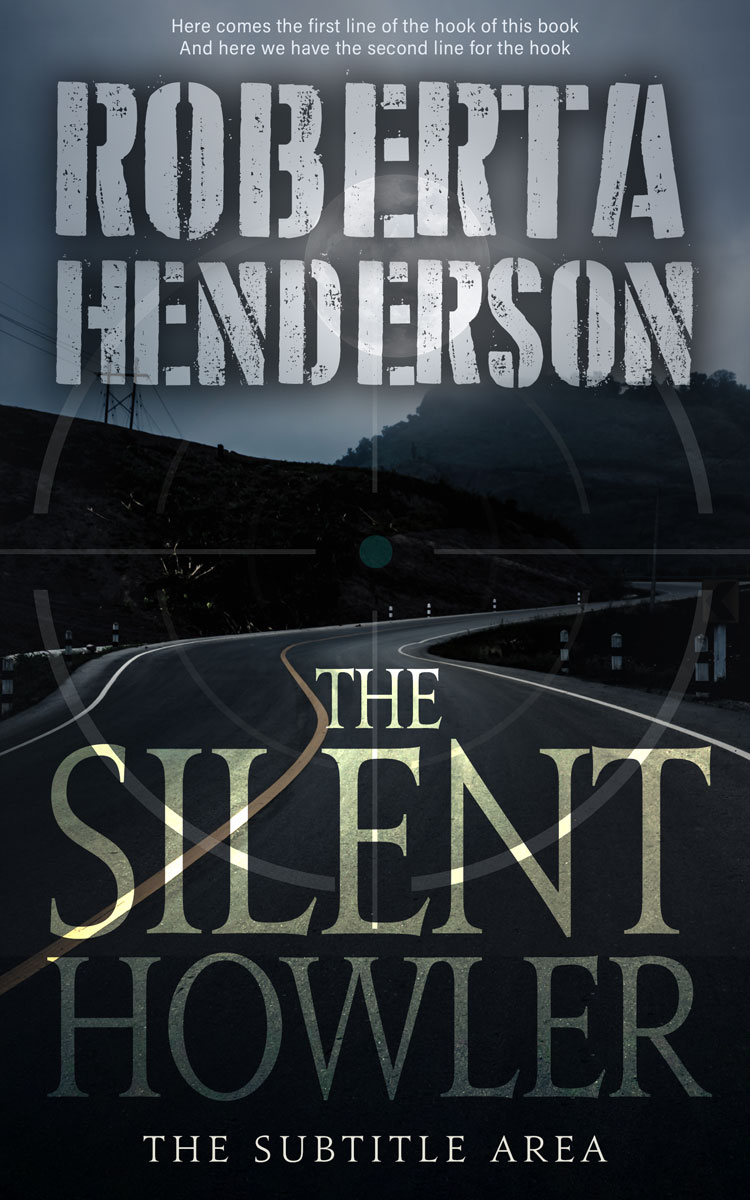 2D view of Shark #9313 - Premade Mystery & Thriller & Suspense Book Cover