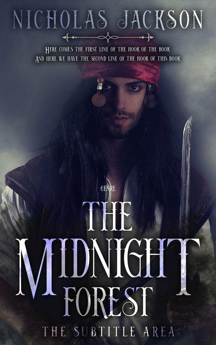 2D view of Charade #9334 - Premade Historical Book Cover