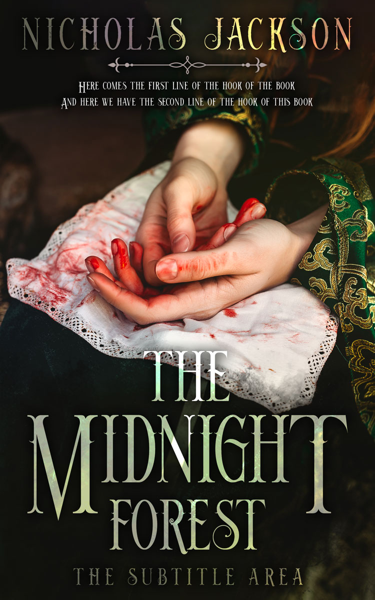 2D view of Rodeo Dust #9336 - Premade Historical Book Cover