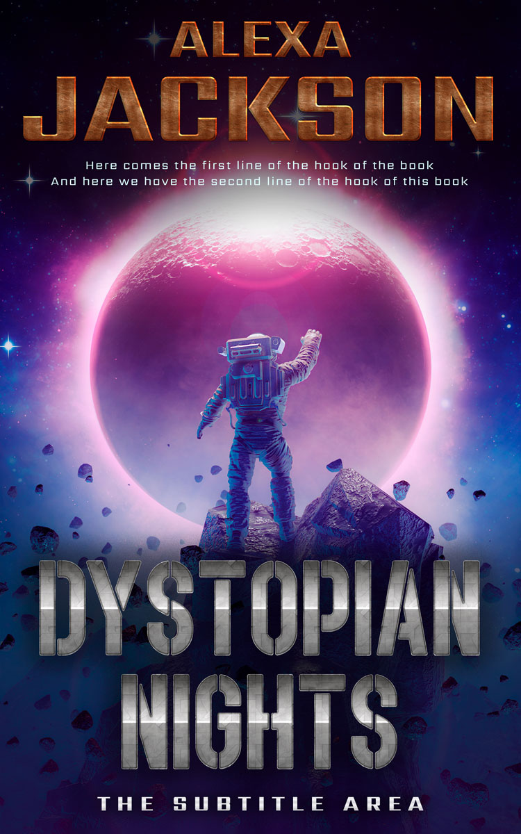 2D view of Haiti #9366 - Premade Science Fiction Book Cover