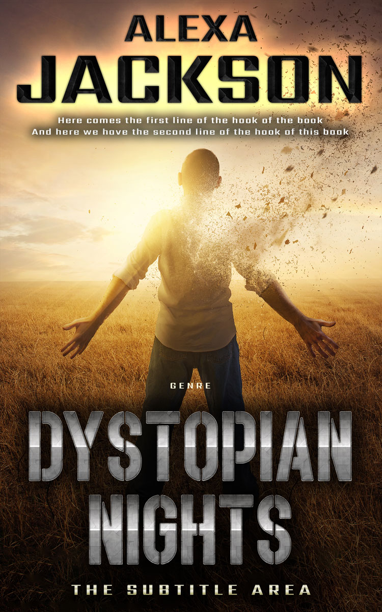 2D view of Laser #9370 - Premade Surreal Book Cover