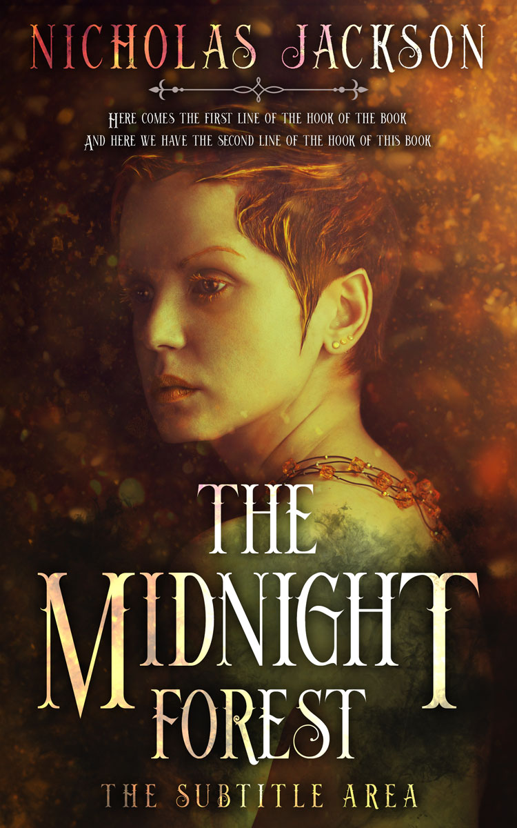 2D view of Tamarind #9377 - Premade Romance Book Cover