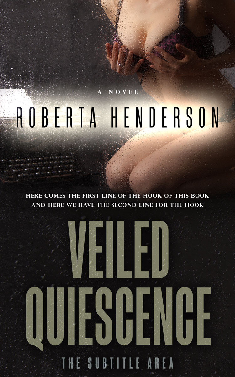 2D view of Premade Erotica Book Cover - Cocoa Brown