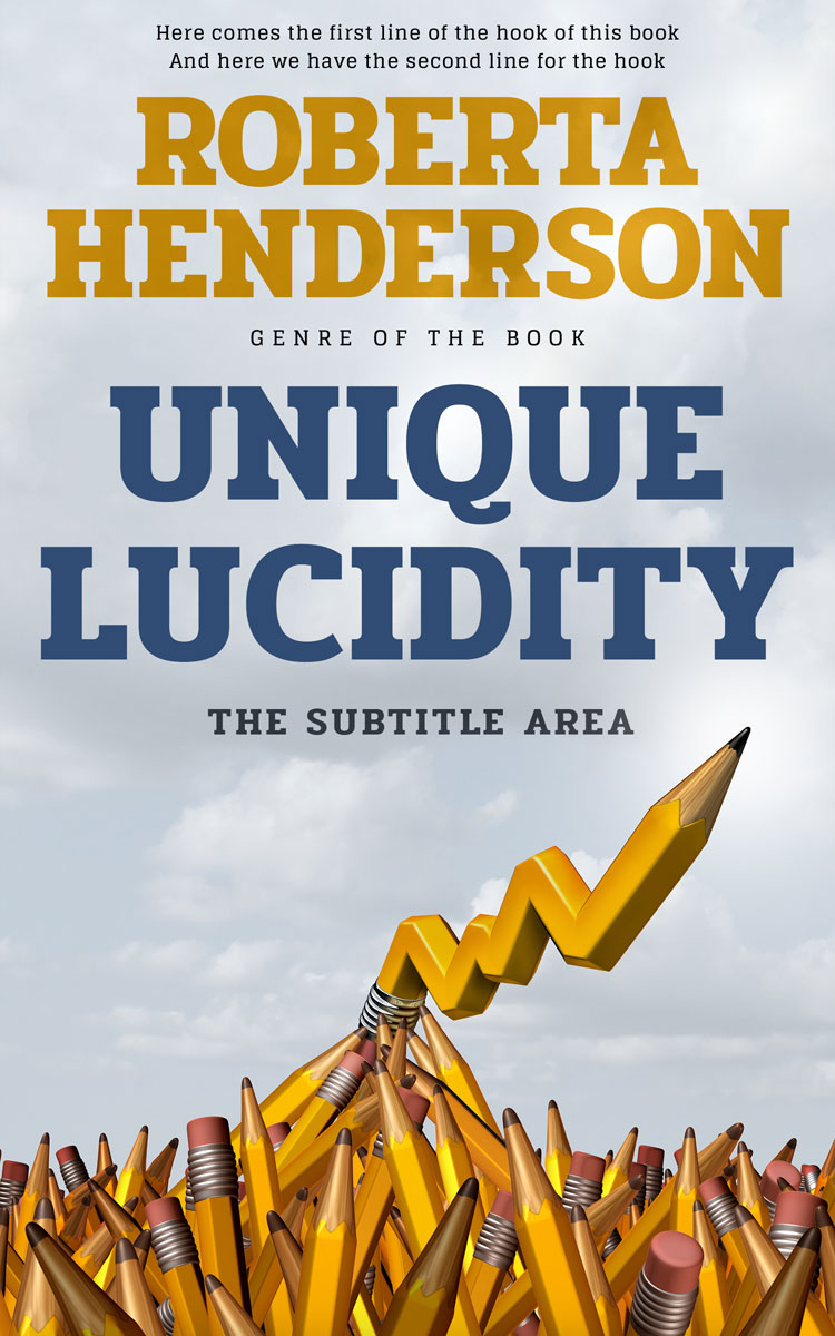 2D view of Mischka #9422 - Premade Business Book Cover