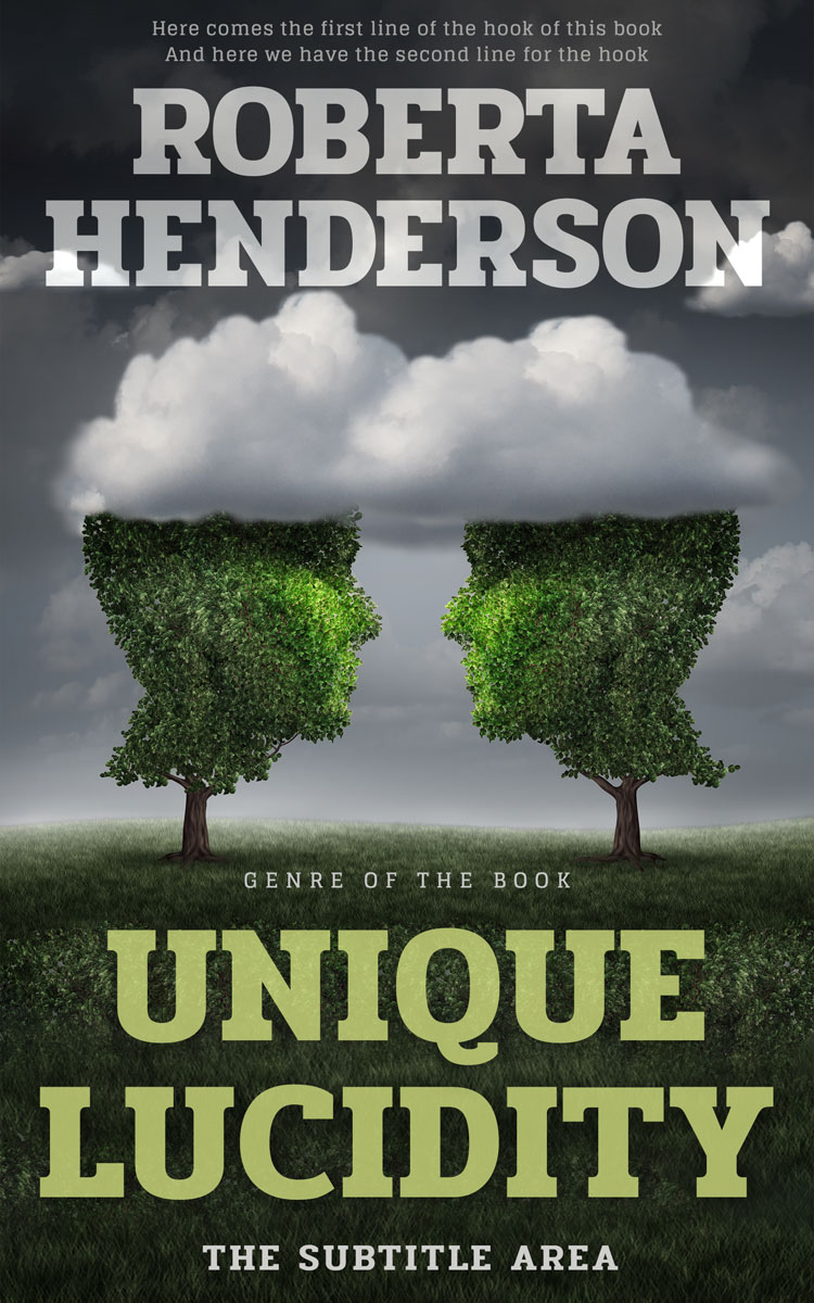 2D view of Heavy Metal #9430 - Premade Business Book Cover