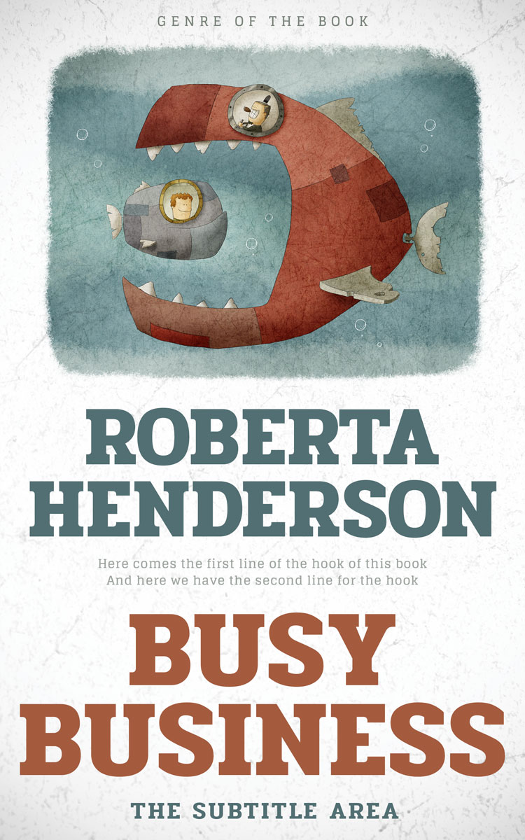 2D view of Nebula #9432 - Premade Business Book Cover