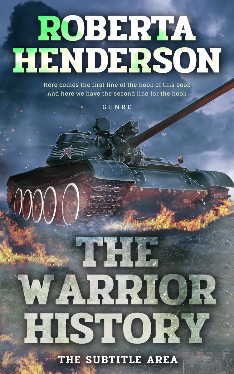 2D view of River Bed #9445 - Premade Historical Book Cover